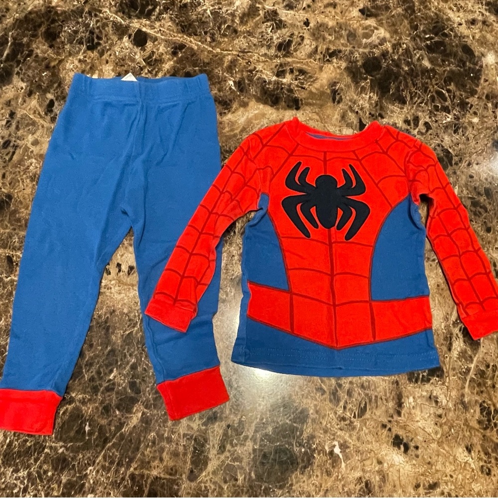 Marvel Red and Blue Superhero Kids Costume